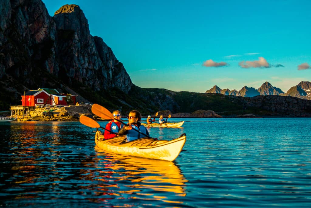 Evening Kayaking from Svolvær