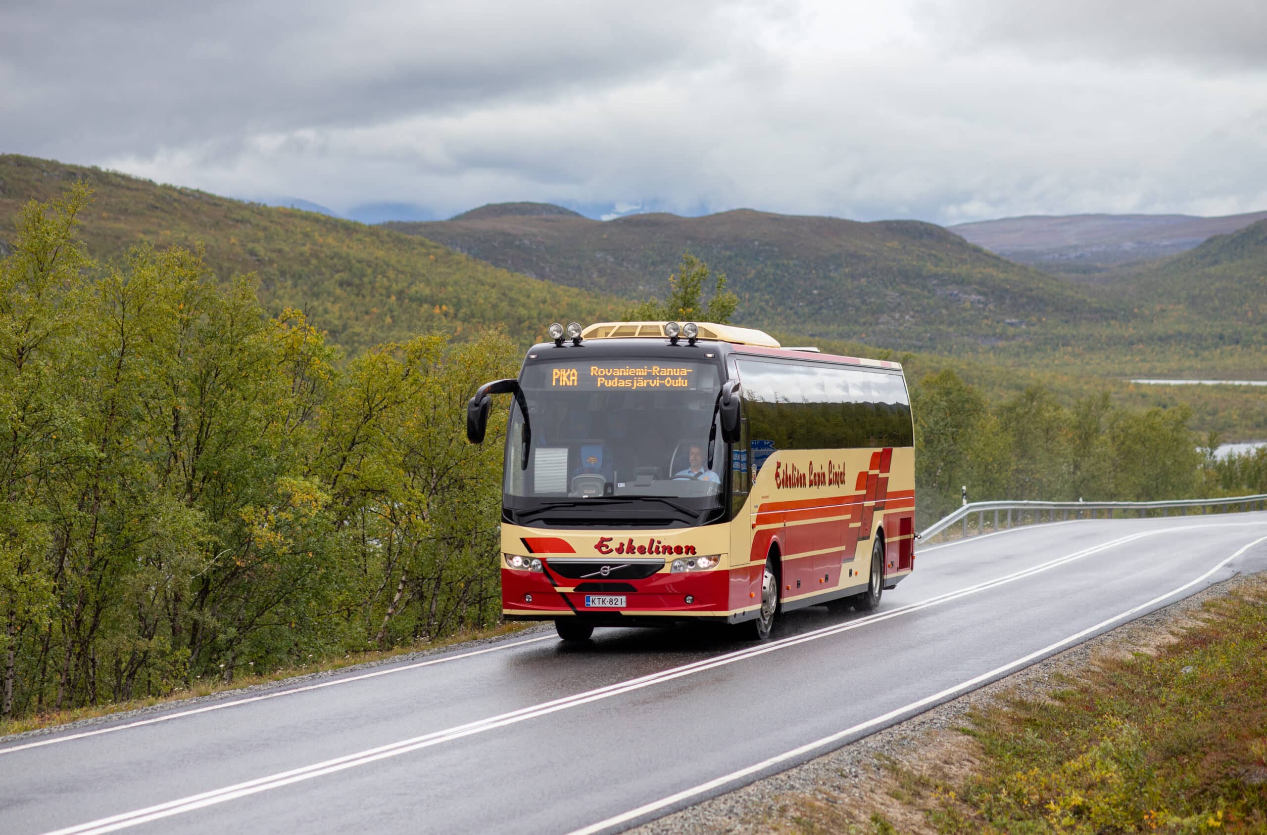 Travel by bus between Tromsø – Rovaniemi