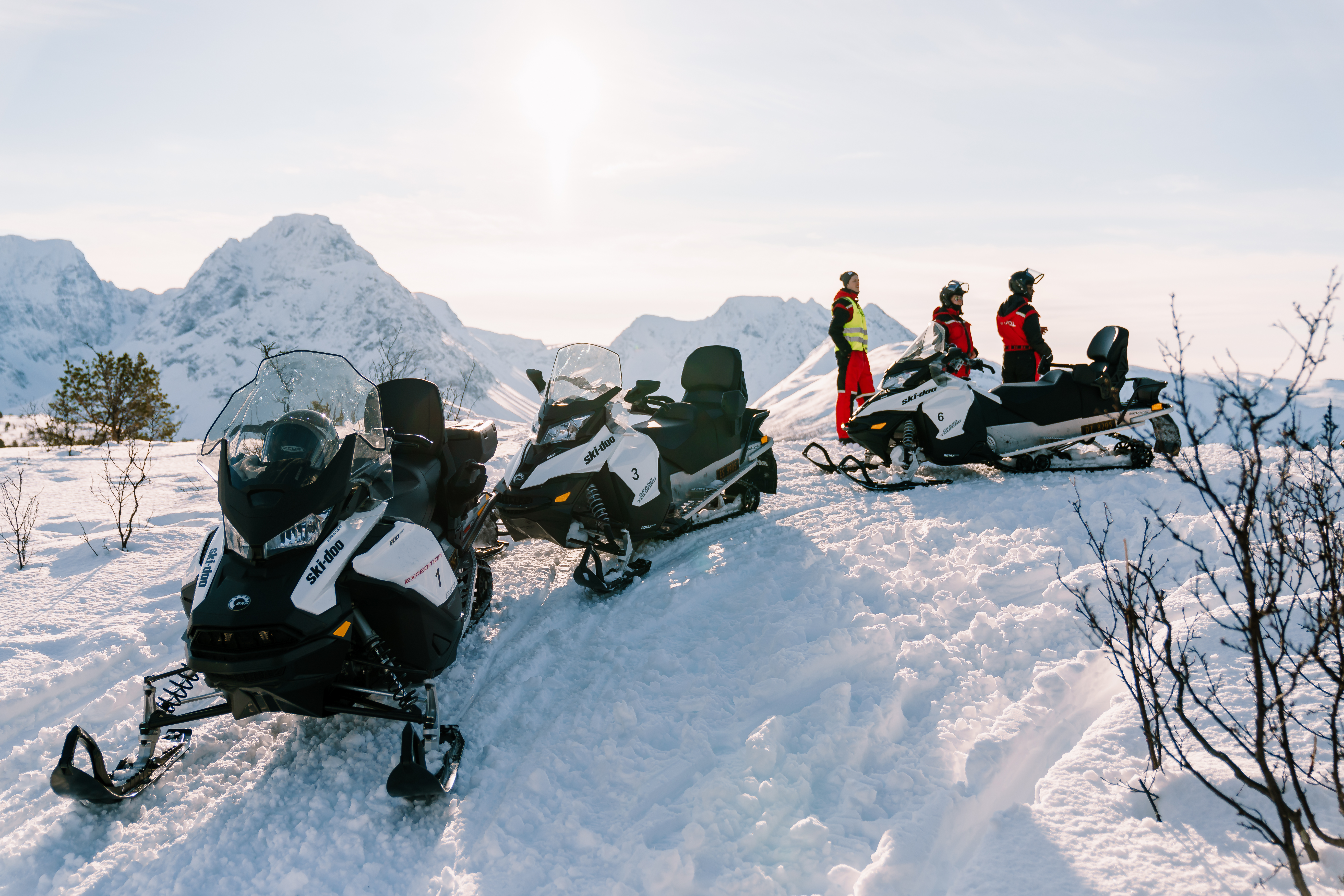 Snowmobile Safari at Camp Troll