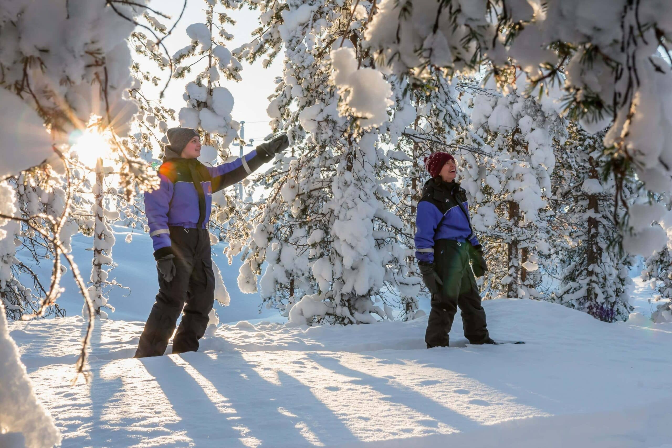 Snowshoe fun