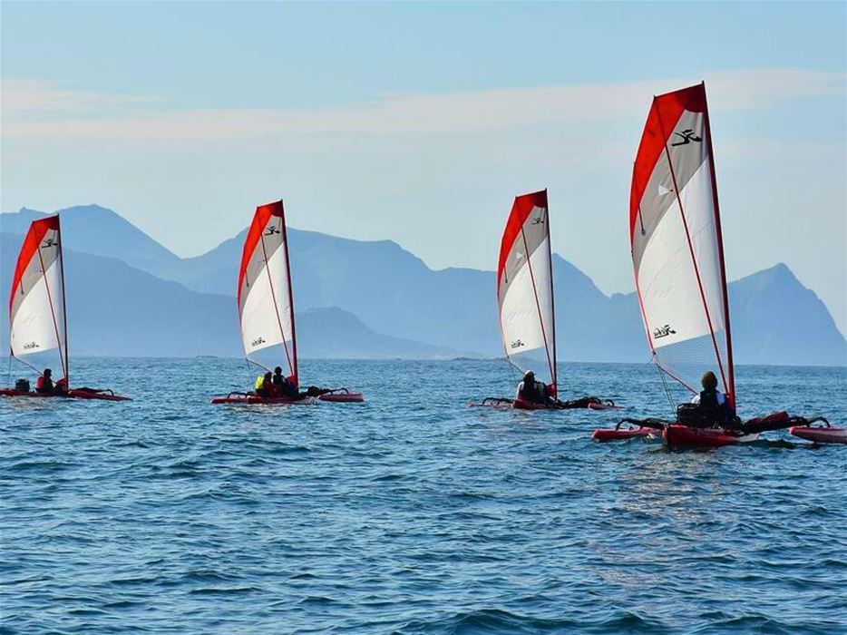 Sailing Kayak Tour at Sommarøy