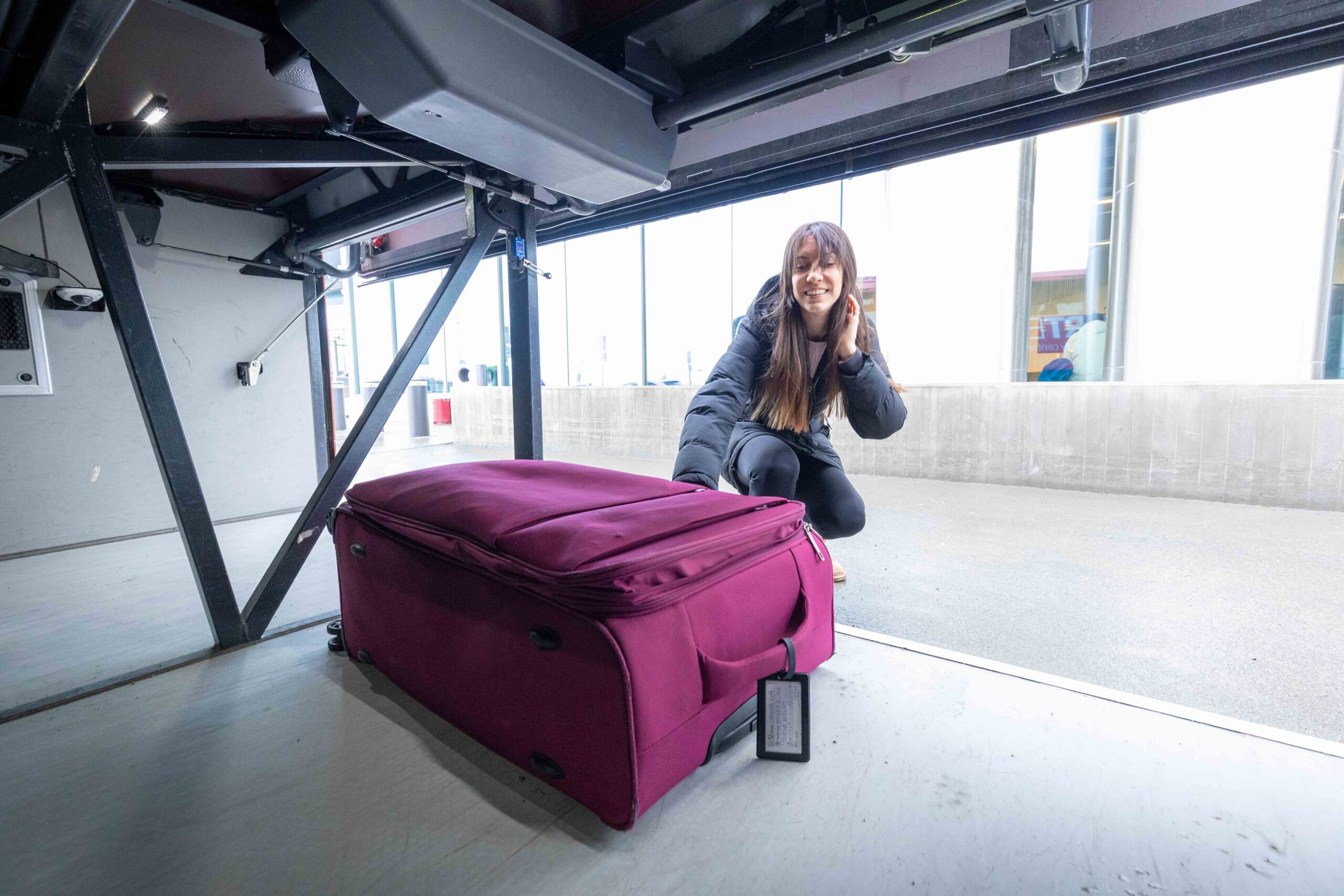 How to get from Tromsø Airport to the city center with luggage