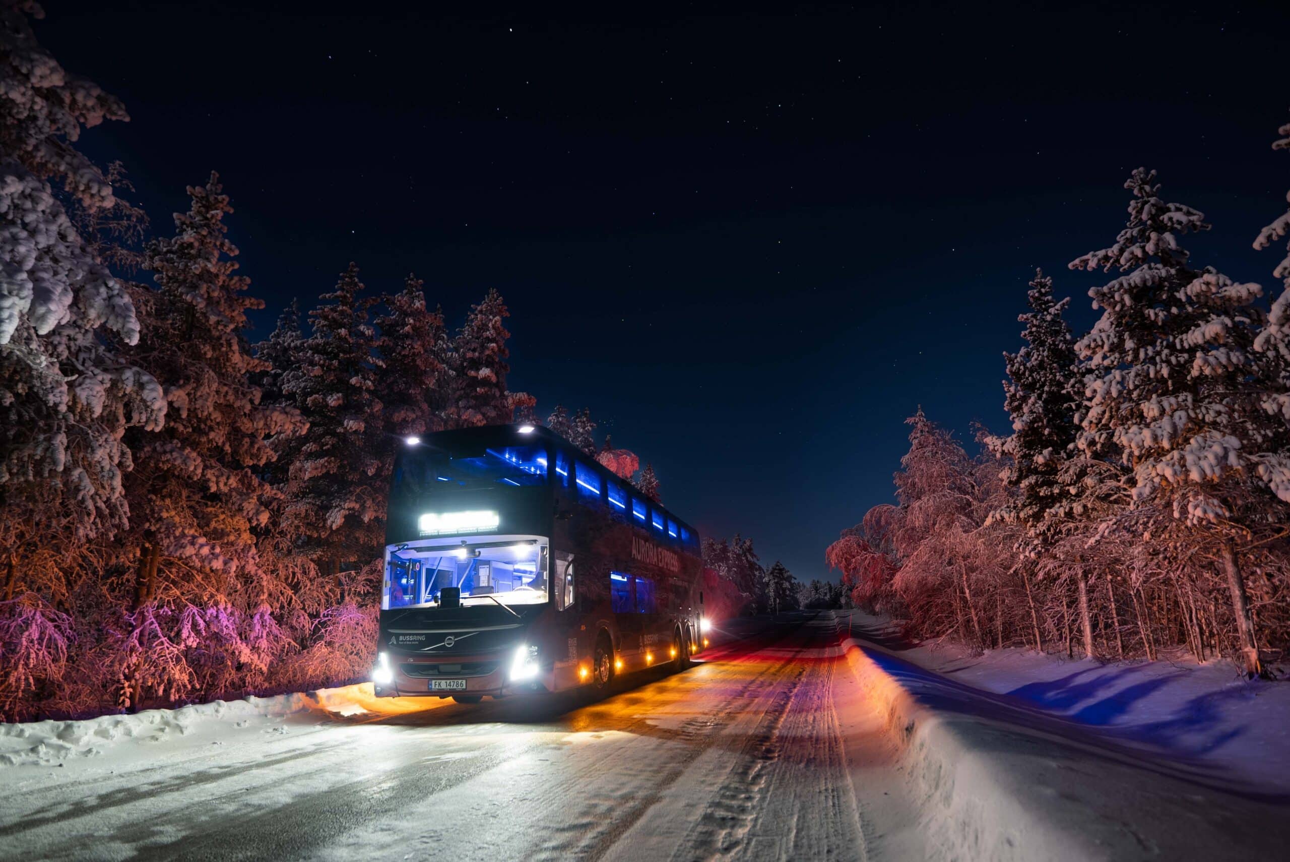 How to travel between Rovaniemi and Tromsø in winter 2026/2027?