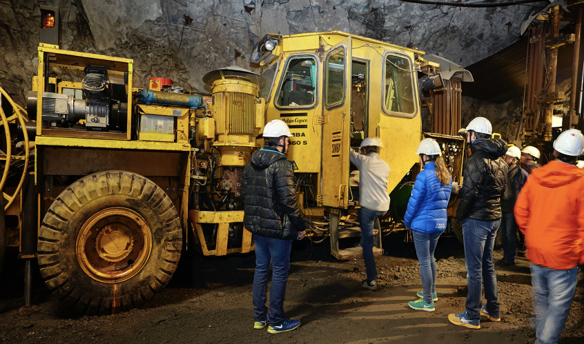 Kiruna: Underground iron-ore mine visit