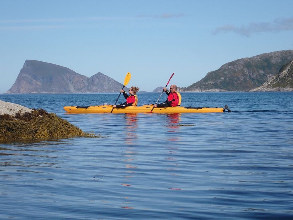 Guided Sea Kayaking Morning Tour at Sommarøy – Excluding Transfer