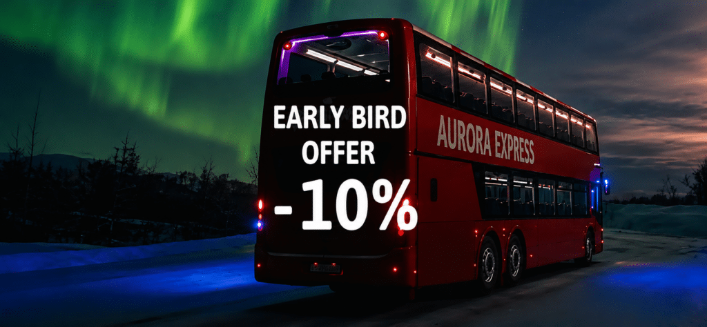 Aurora Express Bus – Use code EARLYBIRDAE10