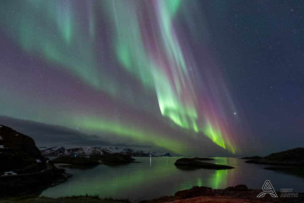 How far from Tromsø do Northern Lights tours go?