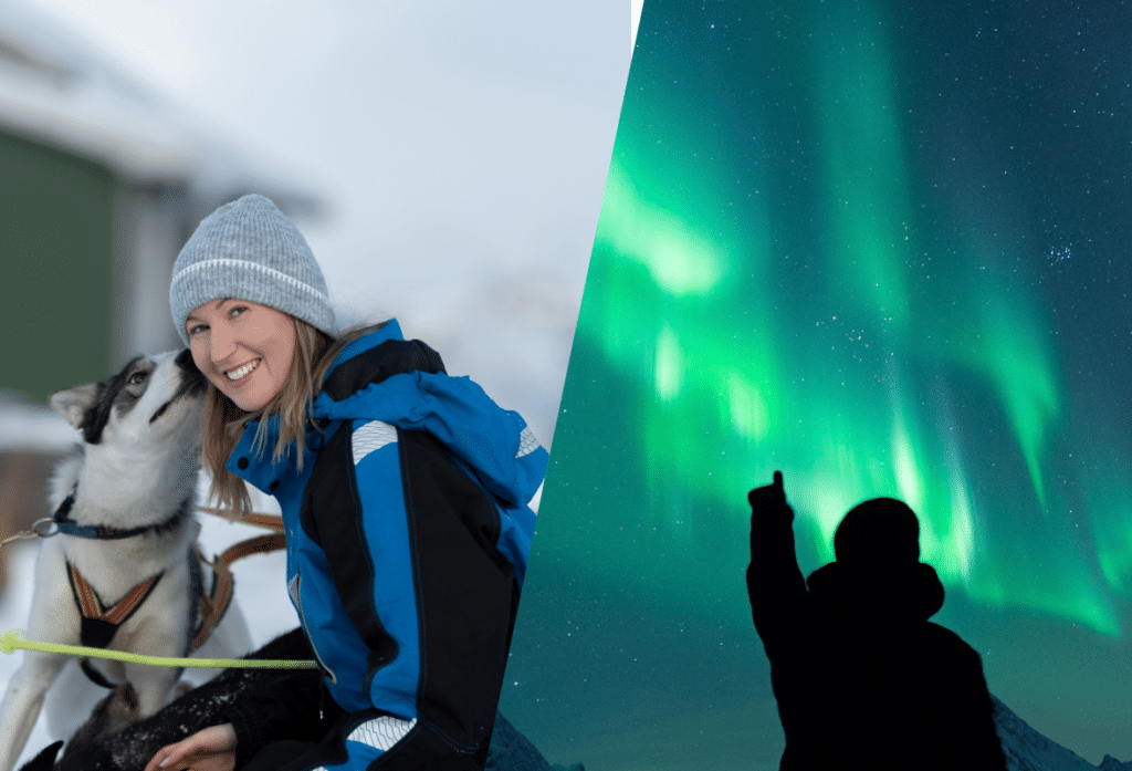 Dog Sledding & Northern Lights Combo